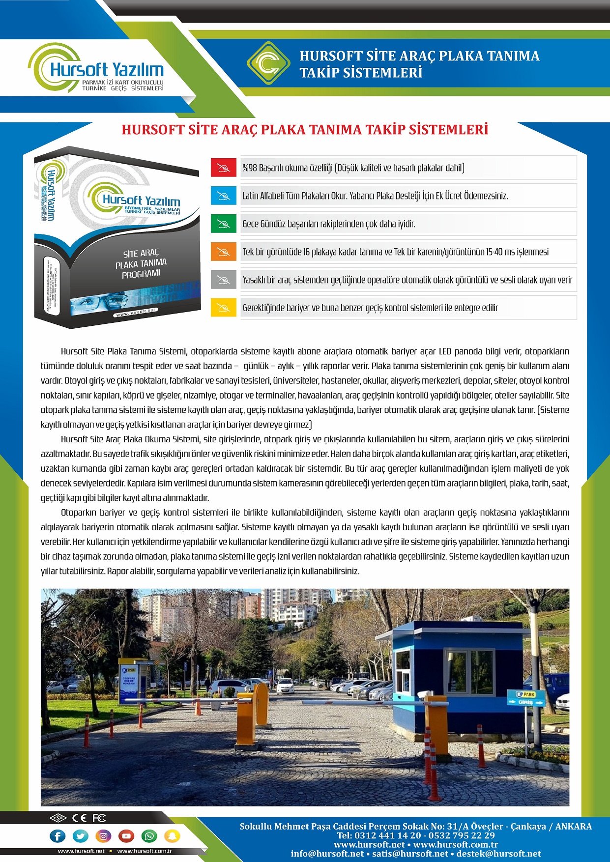 ARAÇ PLAKA TANIMA SİSTEMLERİ