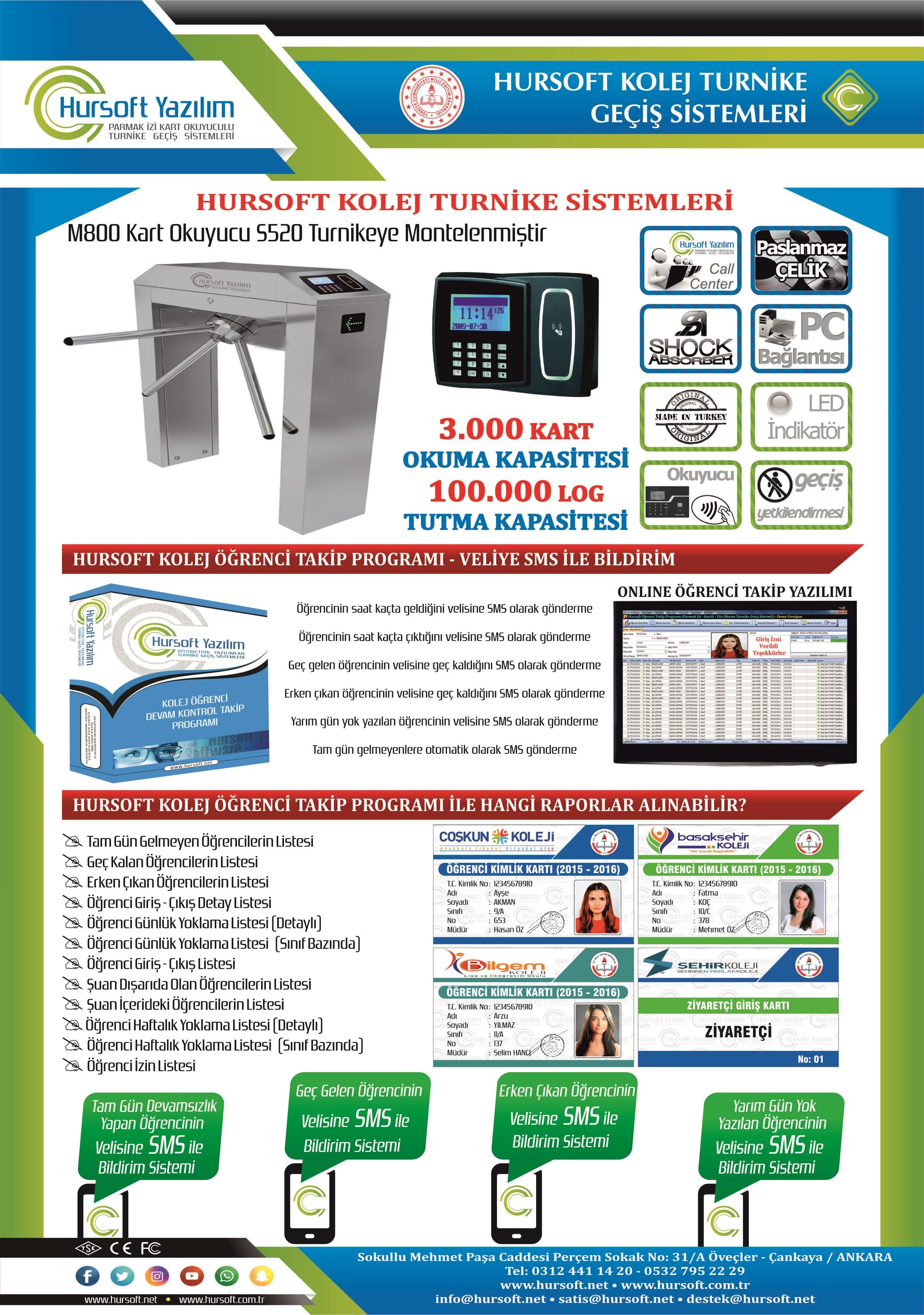 KOLEJ TURNİKE SİSTEMLERİ, KOLEJ TURNİKE SİSTEMLERİ FİYATLARI, KOLEJ ÖĞRENCİ TAKİP PROGRAMI, KOLEJ TURNİKE SİSTEMİ, KOLEJ TURNİKE, KOLEJ TURNİKE ANKARA, KOLEJ TURNİKE FİYATLARI