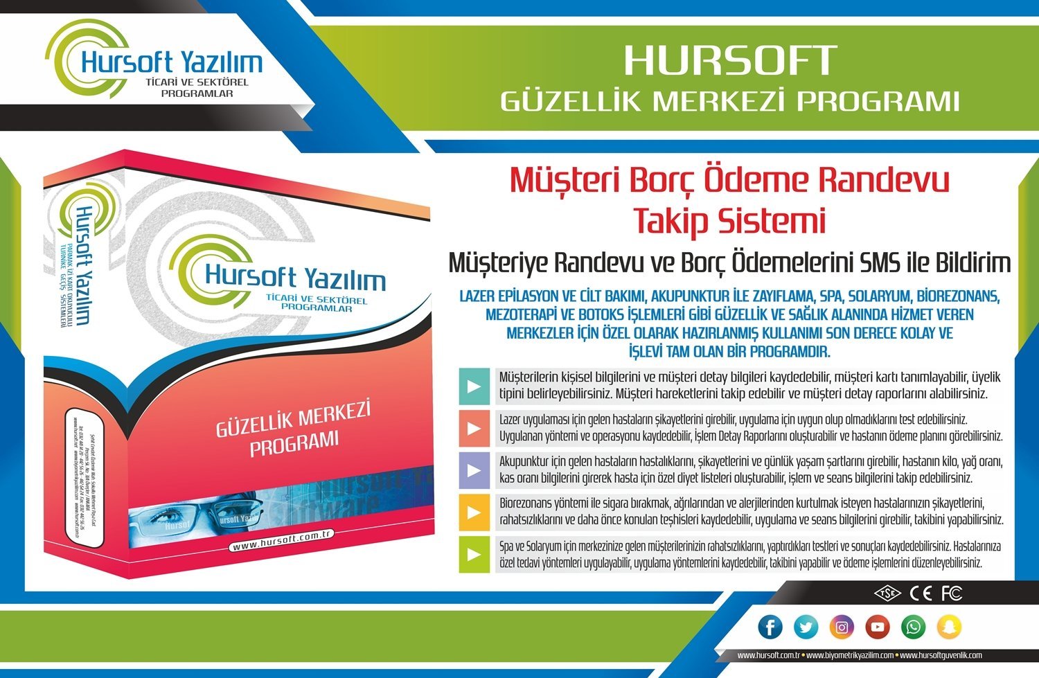 GÜZELLİK MERKEZİ YÖNETİM PROGRAMI 1