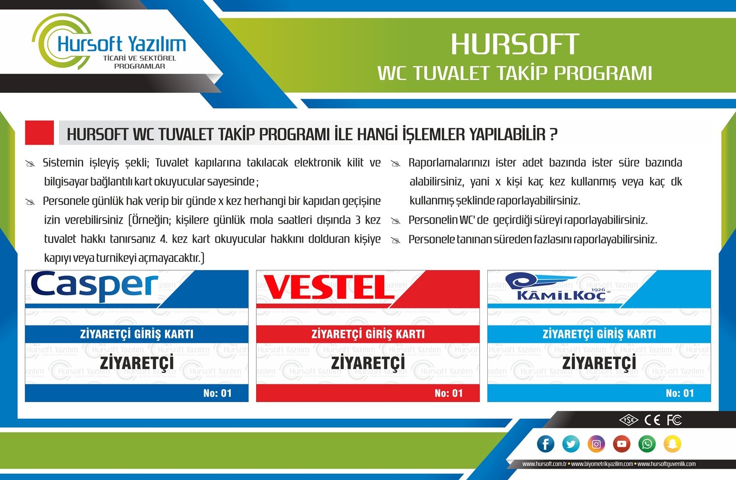 WC TUVALET TAKİP SİSTEMLERİ