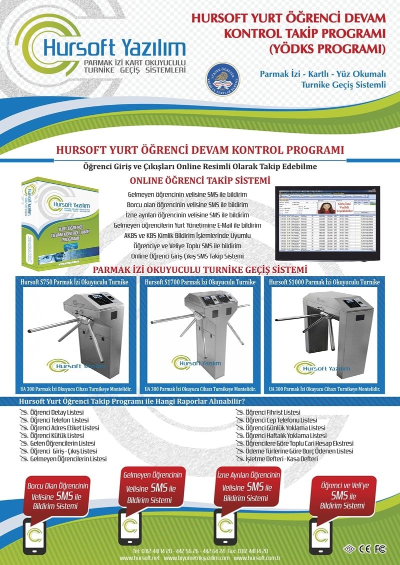 YURT TURNIKE SISTEMLERI PARMAK