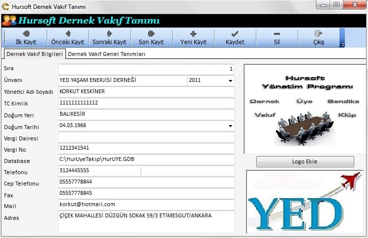 Üye Ve Dernek Tanımı