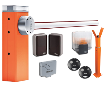 NİCE MBAR 6 METRE KOLLU BARİYER SİSTEMİ (AKSESUARLI KİT) (PROFESYONEL YOĞUN GEÇİŞE UYGUN)