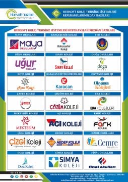 HURSOFT S720 OKUL TURNİKE SİSTEMLERİ (2 ADET KART OKUYUCU TURNİKEYE MONTELİ)