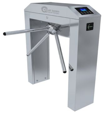 HURSOFT S720 OKUL TURNİKE SİSTEMLERİ (2 ADET KART OKUYUCU TURNİKEYE MONTELİ)